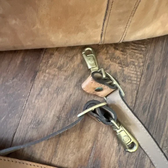Vintage Hartmann Belting Leather Duffle Bag Doctor Carry-on Multi-purpose Tan